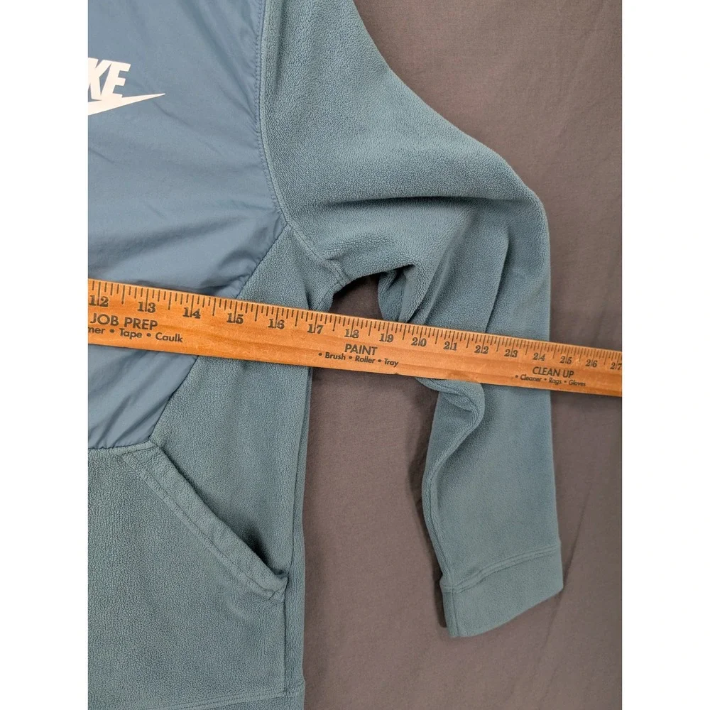 Nike Boys Fleece Full Zip Hoodie Blue Size Large